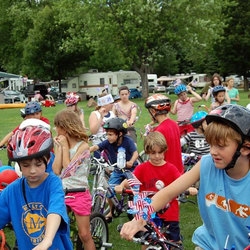 Annual July 4th Campground Bike Parade!