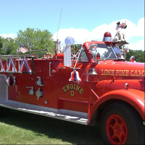 Patriotic Firetruck